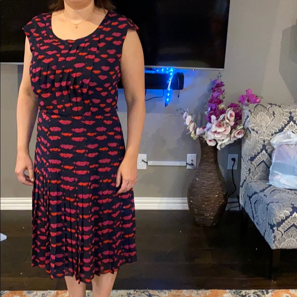 Flattering Drop Waist Halogen Dress